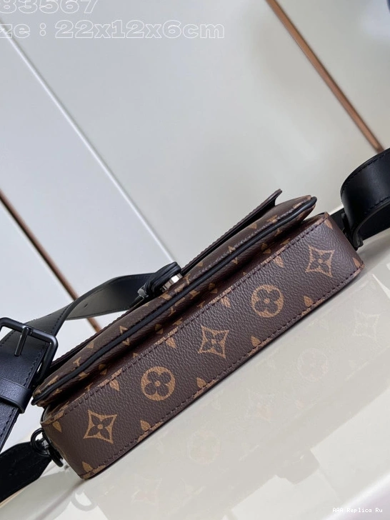 AAA Replica Ru LOUIS VUITTON Wallet Montsouris Wearable 0807